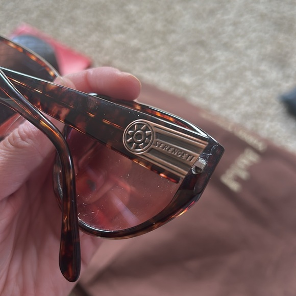 Serengeti Sunglasses 6255R Drivers brown pre-owned - Picture 3 of 5